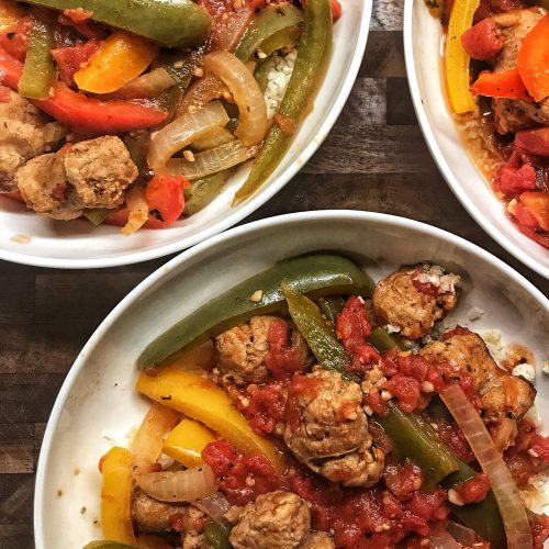 sausage and peppers