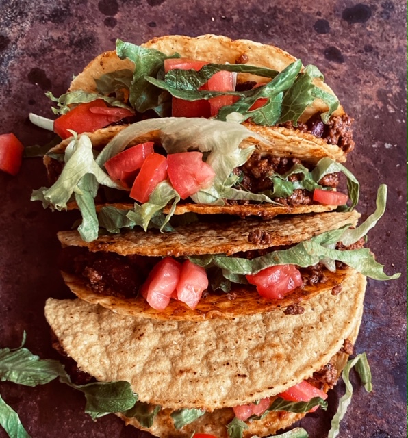 Beef & Bean Tacos